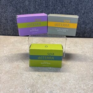 3~doTERRA Moisturizing Bath Bar Soap with Essential Oils 4 oz Full Size
